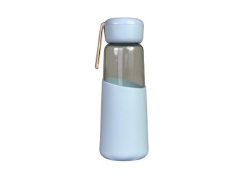 Бутылка для воды стеклянная 400мл №1
